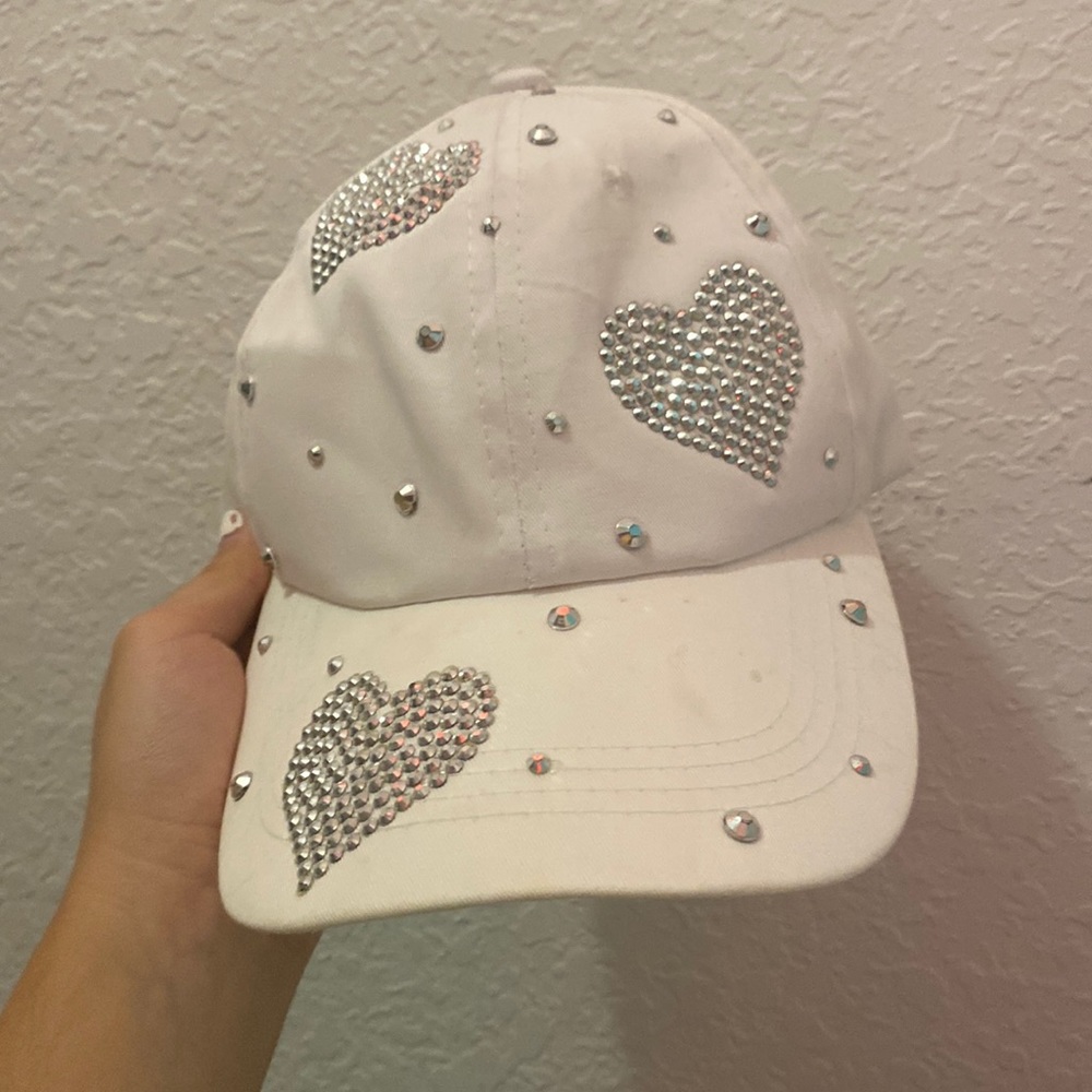 Cute bedazzled cap